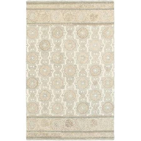 Oriental Weavers 5 x 8 ft. Rectangle Craft Area Rug, Ash and Sand C93002152243ST